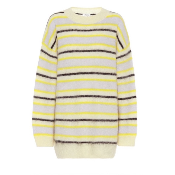 Acne studios Karalynn striped oversized sweater size S